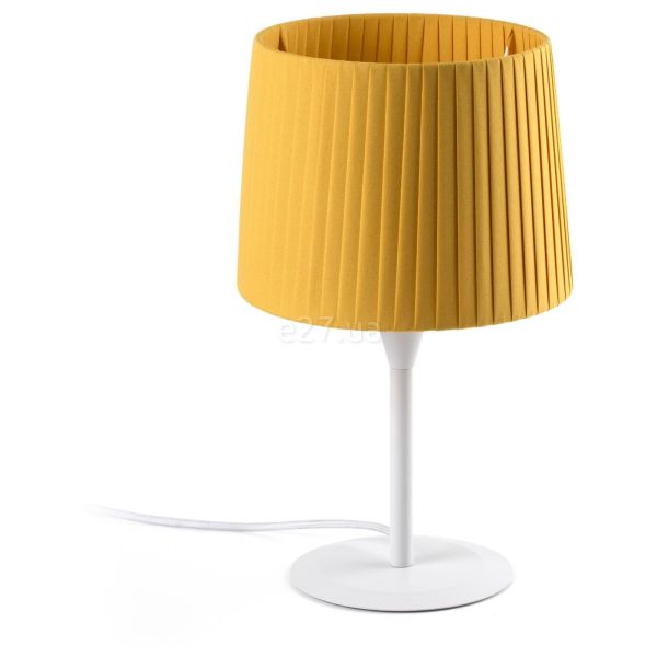 Настольная лампа Faro 64316-36 SAMBA S White/ribbon yellow mini table lamp