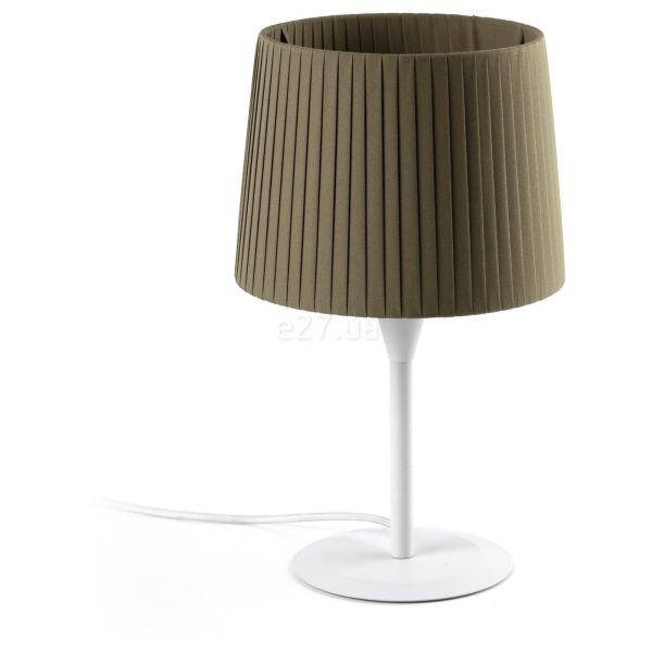 Настольная лампа Faro 64316-37 SAMBA S White/ribbon green mini table lamp