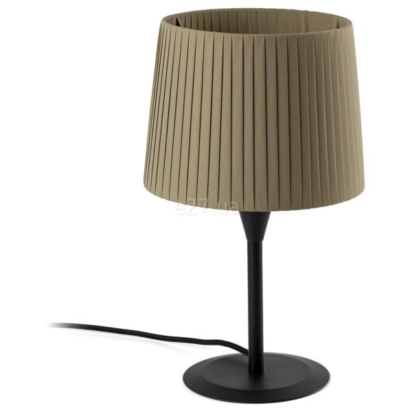 Настольная лампа Faro 64317-37 SAMBA S Black/ribbon green mini table lamp