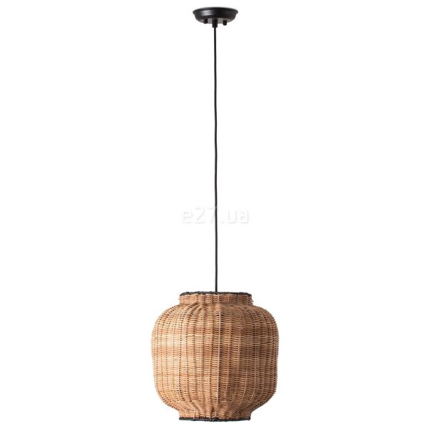 Підвісний світильник Faro 65134-77 TUPAI Black/rattan pendant lamp