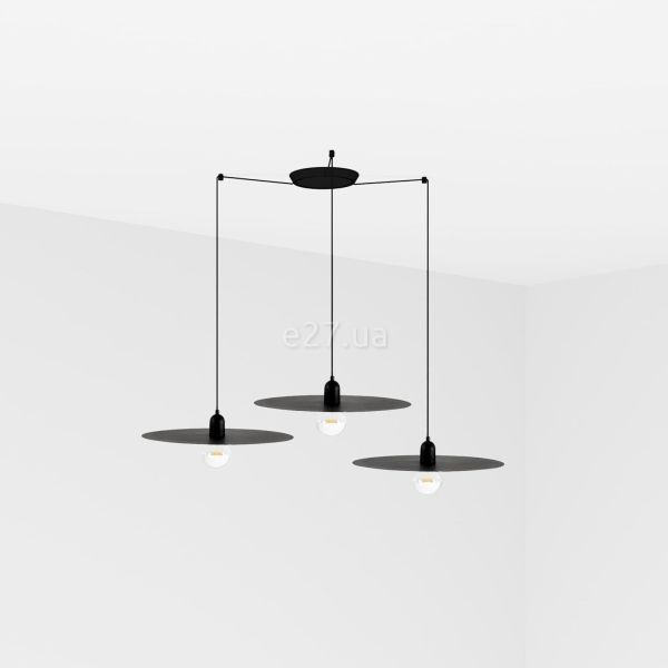 Люстра Faro 68145-3L PLAT 3L Black pendant lamp