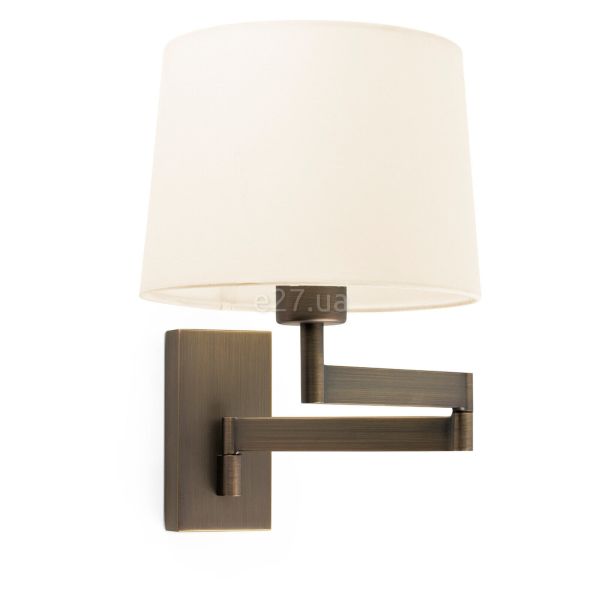Бра Faro 68494-02 ARTIS Bronze/beige wall lamp with articulated lamp