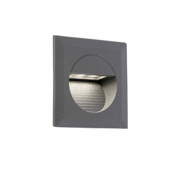 Настенный светильник Faro 70402 MINI CARTER Dark grey recessed lamp