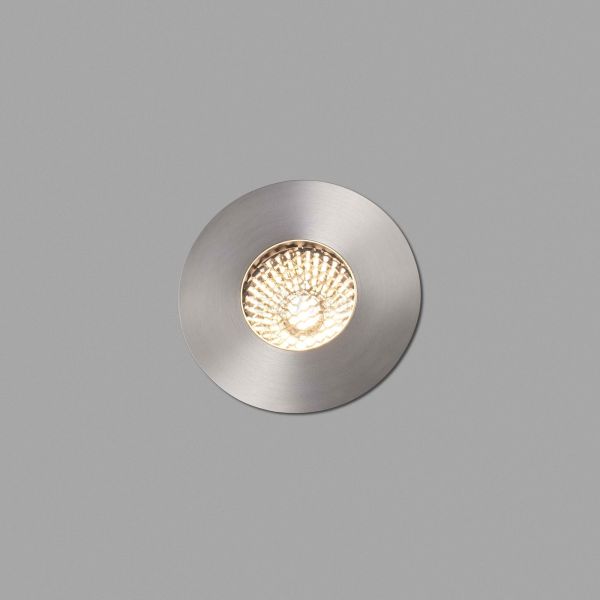 Грунтовый светильник Faro 70734 GRUND 80 Inox recessed lamp 7W 2700K