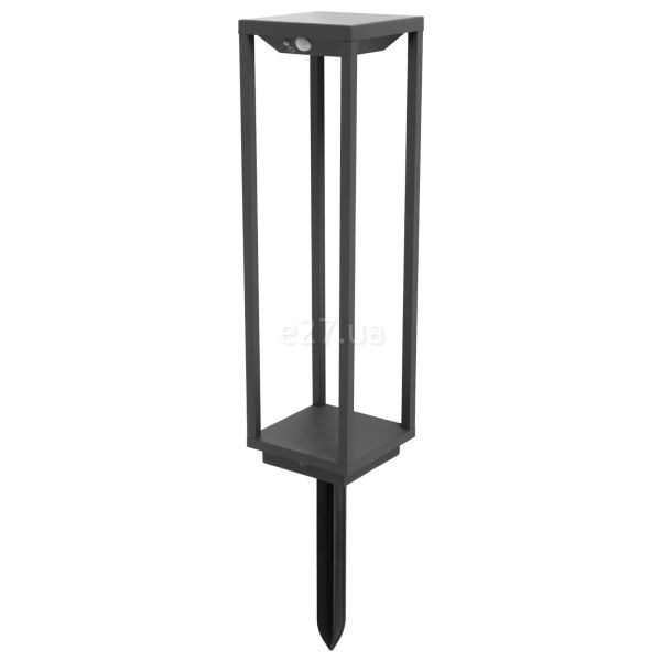 Парковий світильник Faro 70774 SAURA Solar dark grey beacon lamp