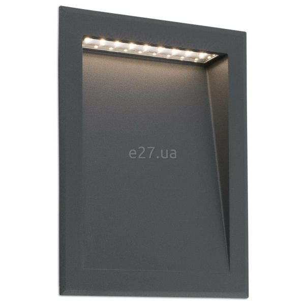 Настенный светильник Faro 70900 SOUN 193 Dark grey downlight