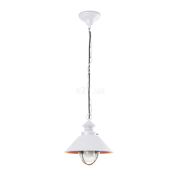 Підвісний світильник Faro 71106 Nautica 260 White and copper pendant lamp