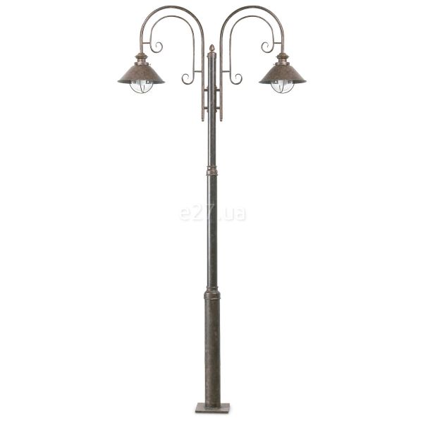 Ліхтарний стовп Faro 71117 Nautica 2L Rust pole lamp