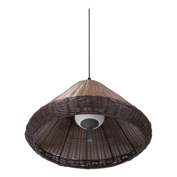 Подвесной светильник Faro 71579C-07 Saigon OUT Grey/brown pendant lamp W70 cone cap