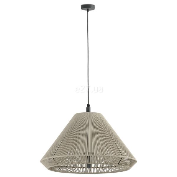 Подвесной светильник Faro 71579C-09 Saigon OUT C70 Grey/beige pendant lamp cone cap