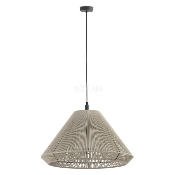 Подвесной светильник Faro 71579H-09 Saigon OUT C70 Grey/beige pendant lamp hole cap