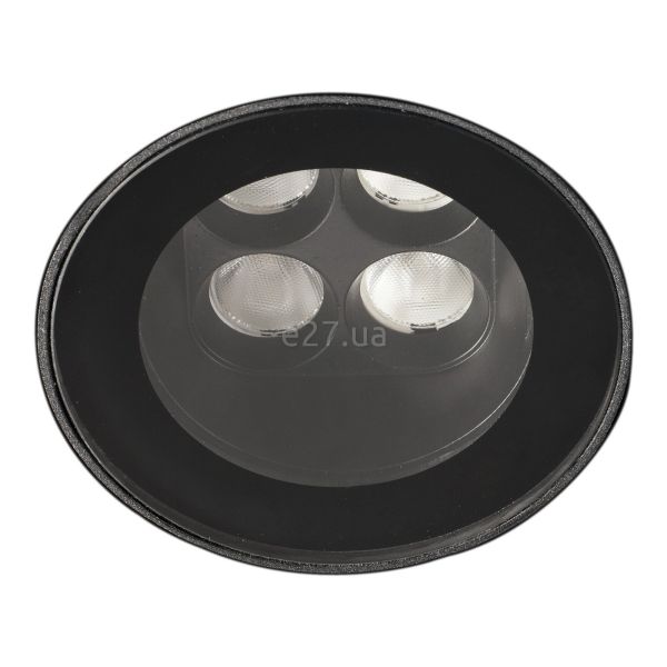 Грунтовый светильник Faro 71702 TRAS 4L Black recessed lamp