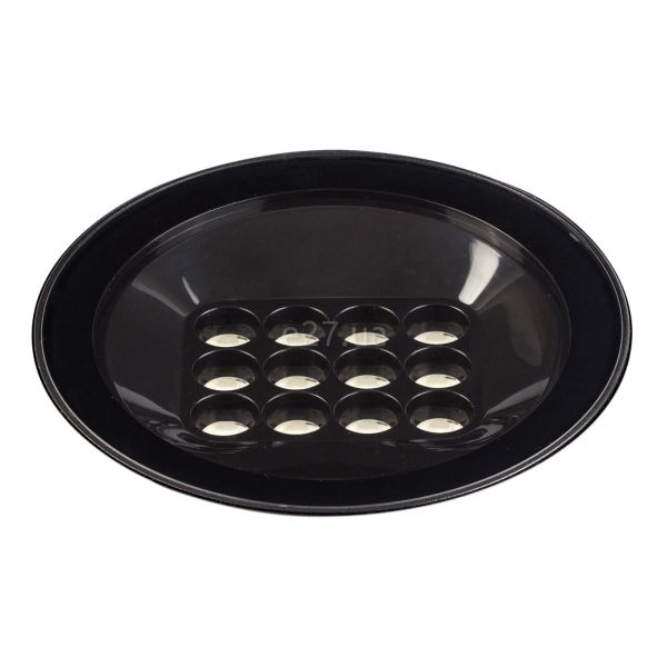 Грунтовий світильник Faro 71716 TRAS 12L Black recessed lamp 13º