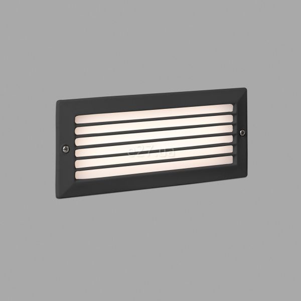 Настінний світильник Faro 72095 STRIPE-1 Dark grey recessed lamp