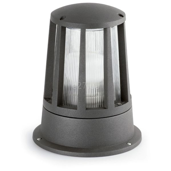 Парковий світильник Faro 72310 SURAT Dark grey beacon