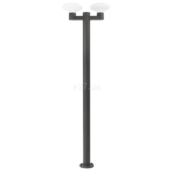 Фонарный столб Faro 74435F2-03 BLUB'S 2L Dark grey pole lamp 2XE27