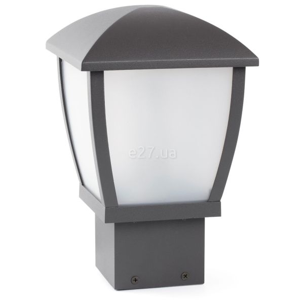 Парковий світильник Faro 74997 WILMA 270 Dark grey post lamp