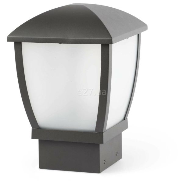 Парковый светильник Faro 75001 WILMA 340 Dark grey post lamp