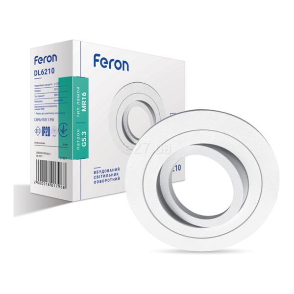 Точковий світильник Feron 1801 DL6210