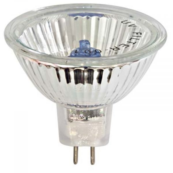 Лампа галогенна Feron 2270 потужністю 50W. Типорозмір — MR16 з цоколем G5.3, температура кольору — 3000K