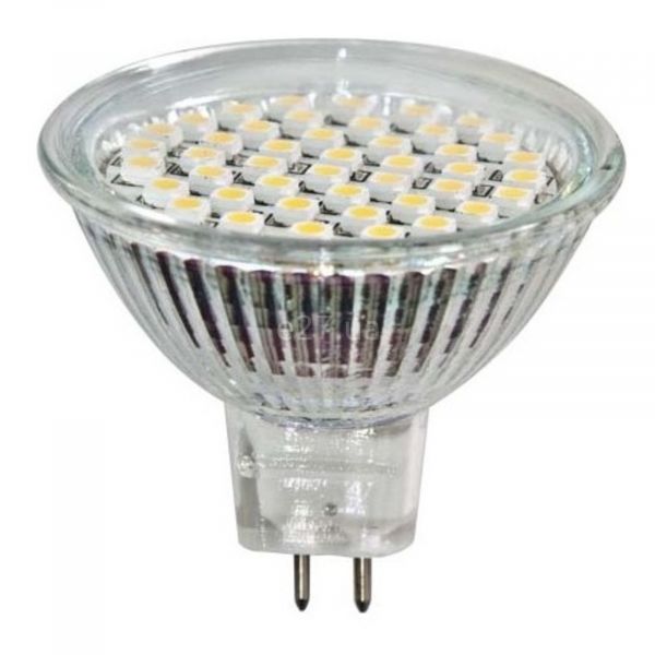 Лампа світлодіодна Feron 25125 потужністю 3W з серії Econom Light. Типорозмір — MR16 з цоколем GU5.3, температура кольору — 6500K