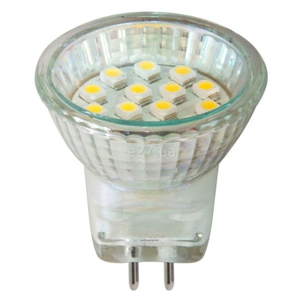 Лампа светодиодная Feron 25453 мощностью 2W из серии Econom Light. Типоразмер — MR11 с цоколем GU5.3, температура цвета — 6400K