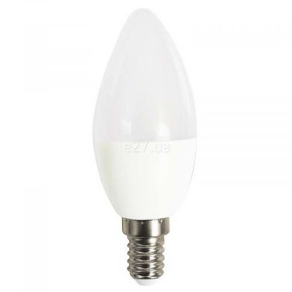 Лампа світлодіодна Feron 25644 потужністю 4W з серії Econom Light. Типорозмір — C37 з цоколем E14, температура кольору — 4000K