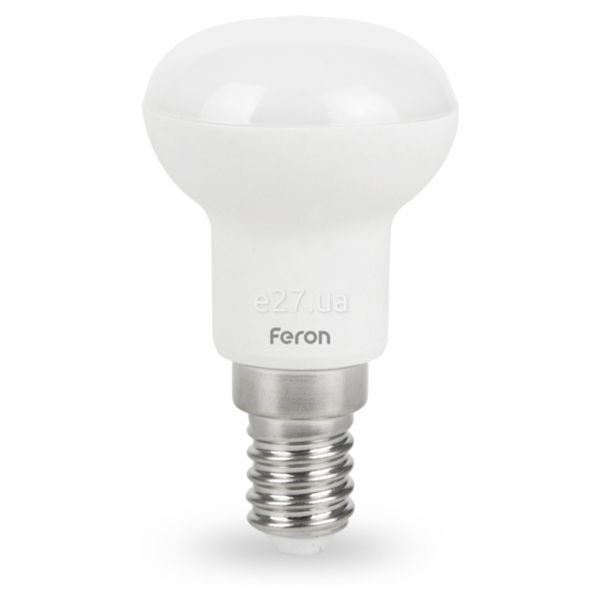 Лампа світлодіодна Feron 25980 потужністю 4W. Типорозмір — R39 з цоколем E14, температура кольору — 2700K