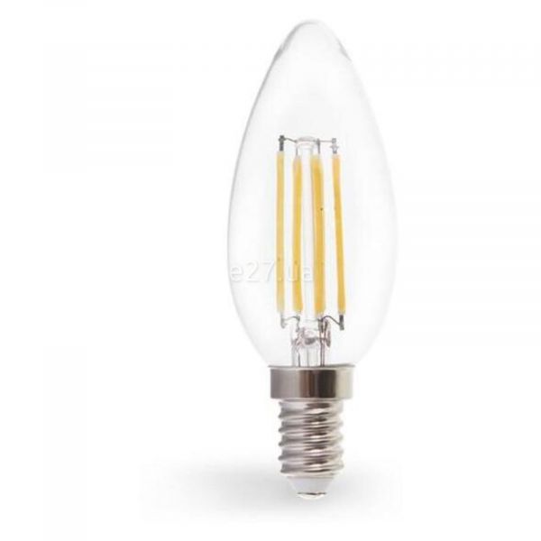 Лампа світлодіодна Feron 40082 потужністю 7W з серії LB-160. Типорозмір — C37 з цоколем E14, температура кольору — 2700K