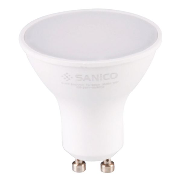 Лампа светодиодная Goldlux 305640 мощностью 7W из серии Platinum с цоколем GU10, температура цвета — 3000К
