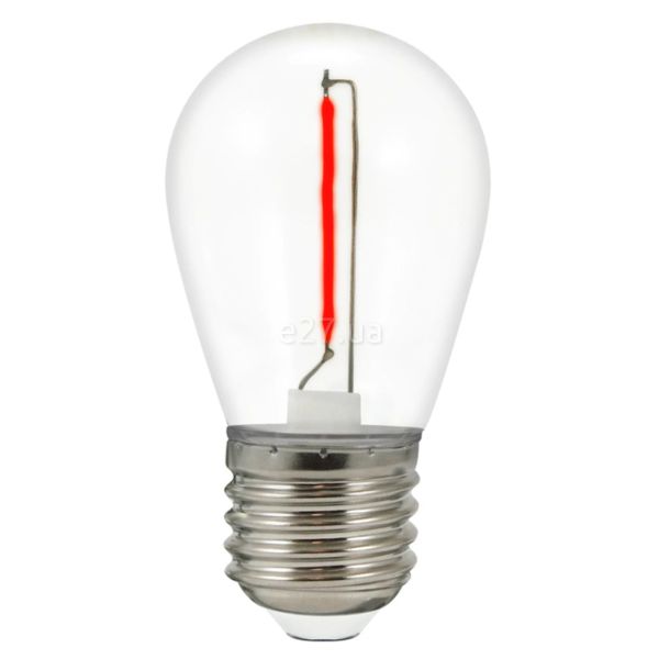 Лампа светодиодная Goldlux 322180 мощностью 0.3W из серии Party Neon. Типоразмер — G45 с цоколем E27, температура цвета — Red. В наборе 2шт.