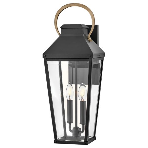 Бра Hinkley HK-DAWSON-L Dawson 1 lt Outdoor Large Black/Burnished Bronze
