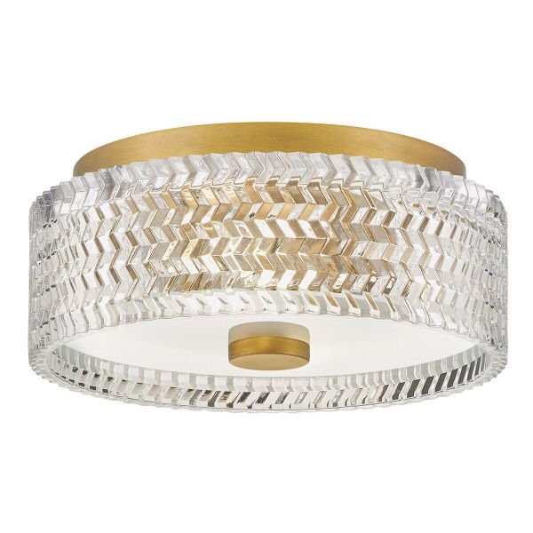 Люстра Hinkley HK-ELLE-F-S-HB Elle 2 lt Small Heritage Brass