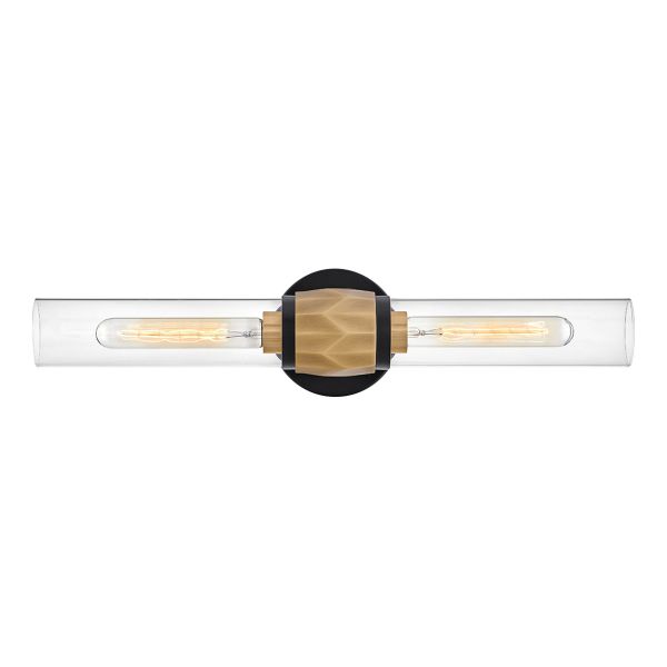 Бра Hinkley HK-ELLISON2-BK-HB Ellison 2 lt Black/Heritage Brass