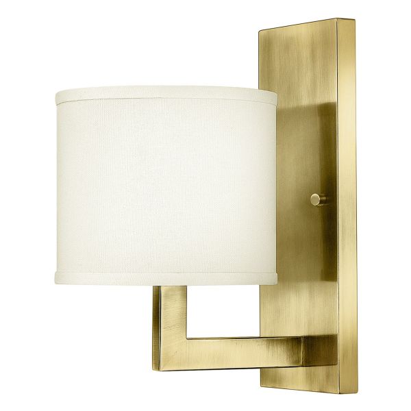 Бра Hinkley HK-HAMPTON1-BB Hampton 1 lt Brushed Brass