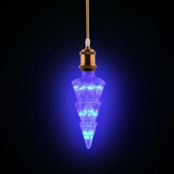 Лампа світлодіодна Horoz Electric 001-059-0002-030 потужністю 2W з серії Pine з цоколем E27, температура кольору — Blue