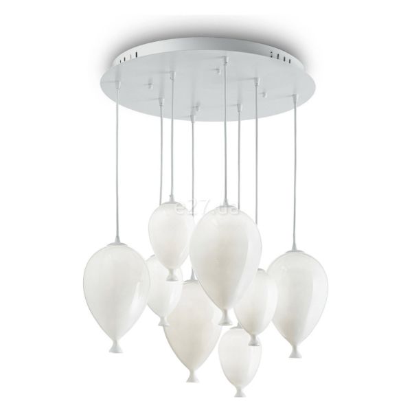 Підвісний світильник Ideal Lux 100883 Clown SP8 Bianco