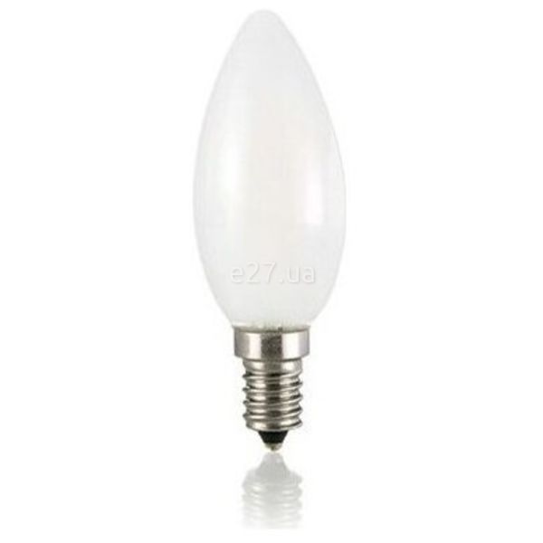 Лампа світлодіодна Ideal Lux 101231 потужністю 4W. Типорозмір — B35 з цоколем E14, температура кольору — 2700K