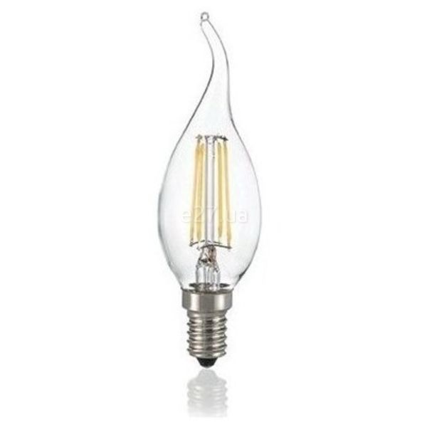 Лампа світлодіодна Ideal Lux 101248 потужністю 4W. Типорозмір — BXS35 з цоколем E14, температура кольору — 2700K