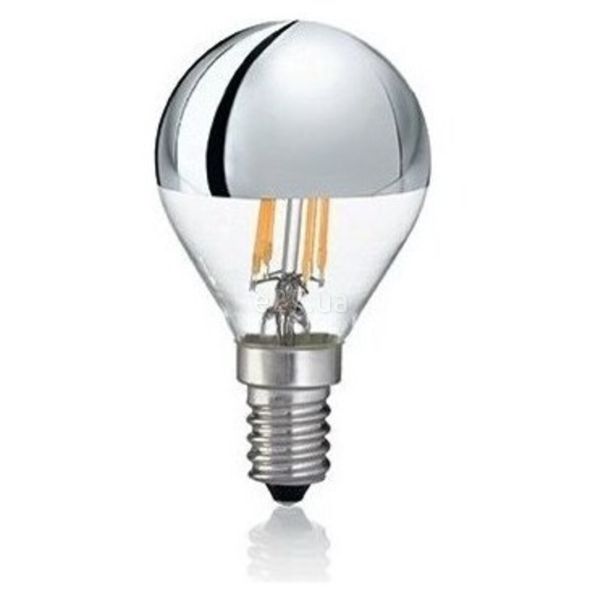 Лампа світлодіодна Ideal Lux 101262 потужністю 4W. Типорозмір — P45 з цоколем E14, температура кольору — 2700K
