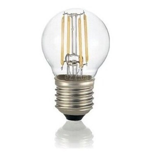 Лампа светодиодная Ideal Lux 101279 мощностью 4W. Типоразмер — P45 с цоколем E27, температура цвета — 2700K