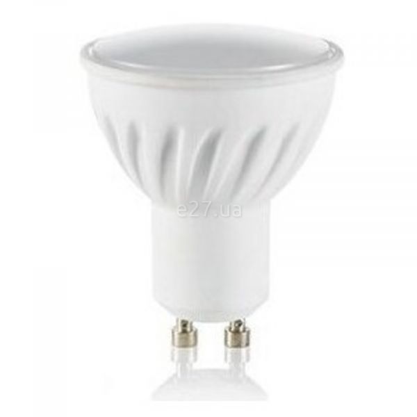 Лампа світлодіодна Ideal Lux 101378 потужністю 7W. Типорозмір — MR16 з цоколем GU10, температура кольору — 3000K