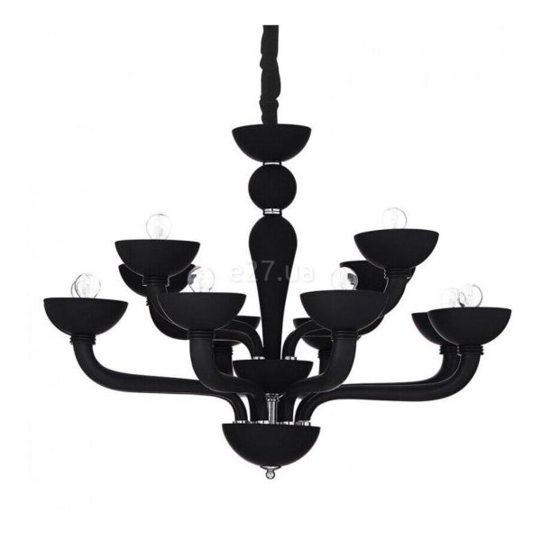 Люстра Ideal Lux 104843 Casanova SP12 Nero