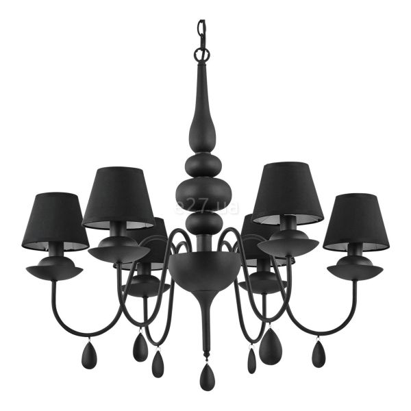 Люстра Ideal Lux 111872 Blanche SP6 Nero