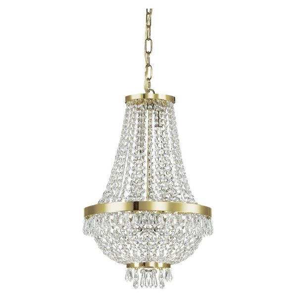 Люстра Ideal Lux 114729 Caesar SP6 Oro