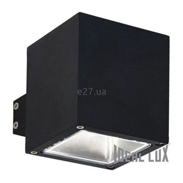 Настенный светильник Ideal Lux 123080 Snif AP1 Square Nero