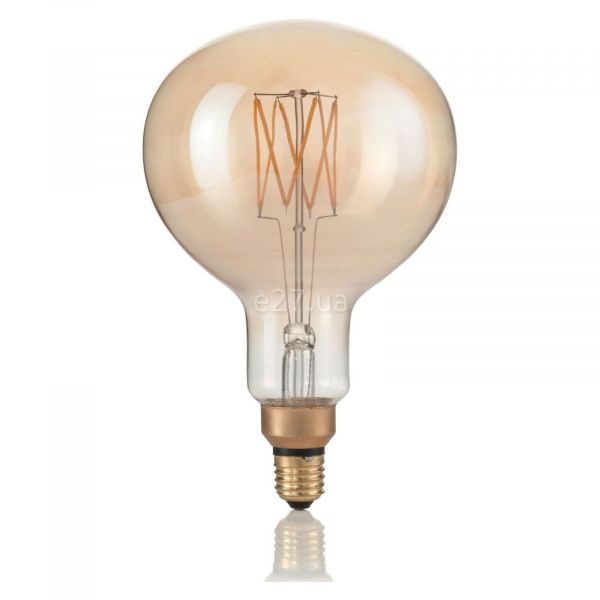 Лампа світлодіодна Ideal Lux 129877 потужністю 4W з серії LED Vintage XL. Типорозмір — G160 з цоколем E27, температура кольору — 2200K