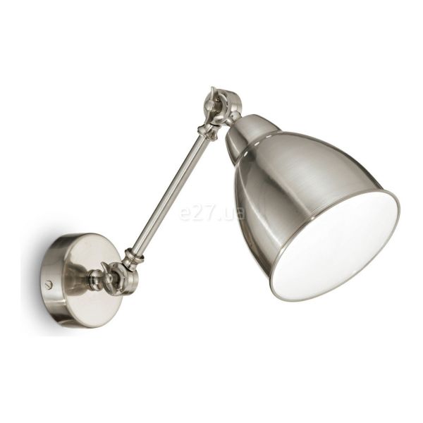 Бра Ideal Lux 16399 Newton AP1 Nickel