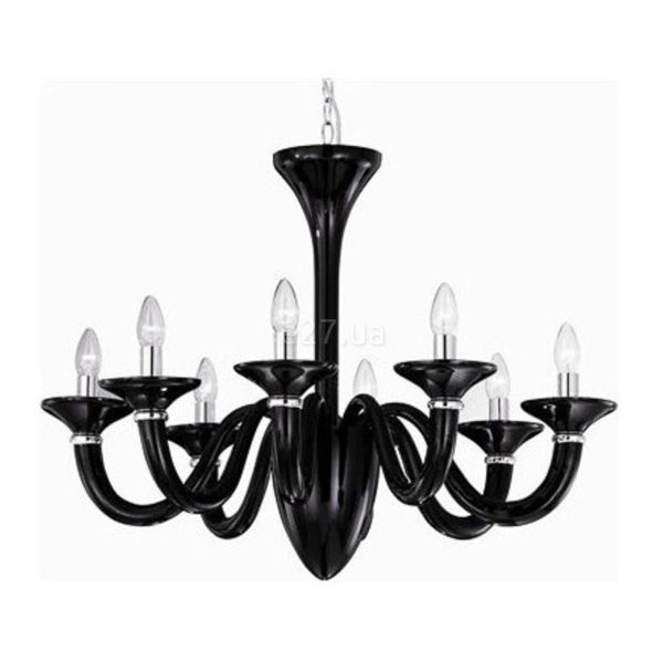 Люстра Ideal Lux 20518 White Lady SP8 Nero