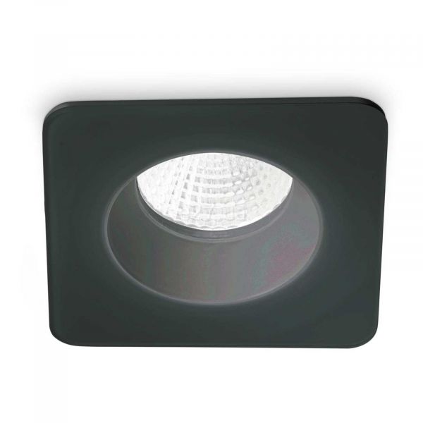 Точечный светильник Ideal Lux 252056 Room-65 Square BK
